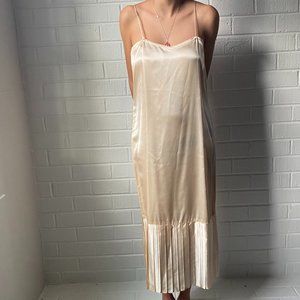 Vintage Scott McClintock Cream Slip Dress Size 4